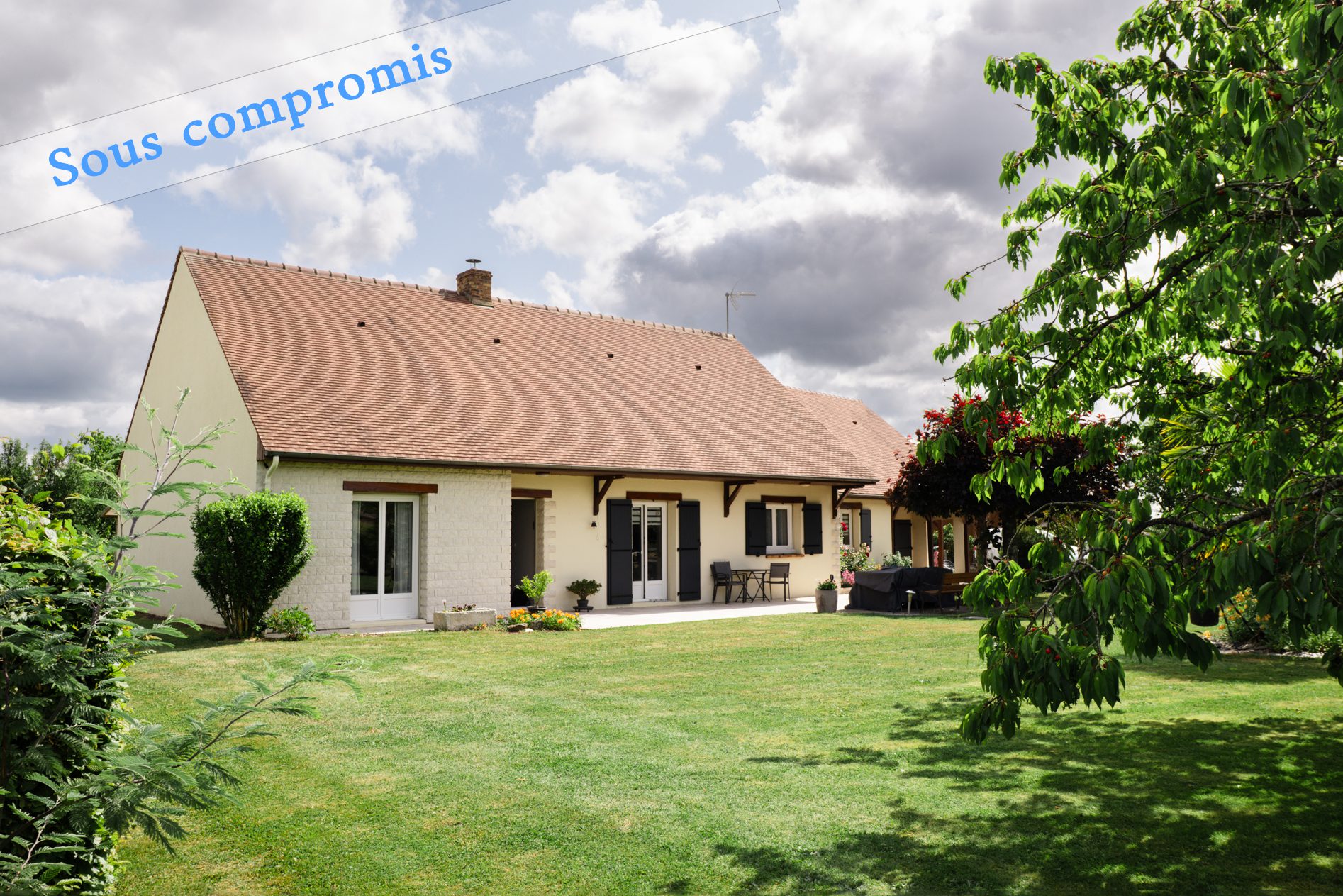 maison sous compromis vendue à rouillon 72